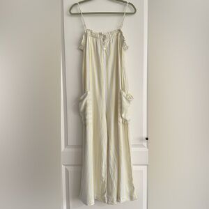 Rare Stoney Clover Lane x Target Yellow Striped Jumpsuit EUC Small